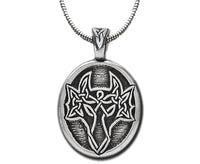 Celtic Dragon Pewter Pendant Necklace By Celtic Knotworks