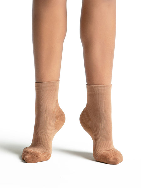 Capezio Lifeknit™ Sox II - Ankle Length Compression/Support Dance Socks