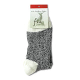 Fia Irish Socks - Women's and Men's Sizes, Choice of Colors in "Top Heel Toe" Style - Wool/Acrylic Blend