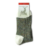 Fia Irish Socks - Women's and Men's Sizes, Choice of Colors in "Top Heel Toe" Style - Wool/Acrylic Blend