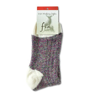 Fia Irish Socks - Women's and Men's Sizes, Choice of Colors in "Top Heel Toe" Style - Wool/Acrylic Blend