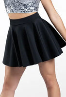 Black Irish Dance Skirt with Built In Briefs ARROW DANCERS