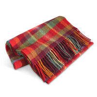 Fía Irish Lambs Wool Scarf - Fern