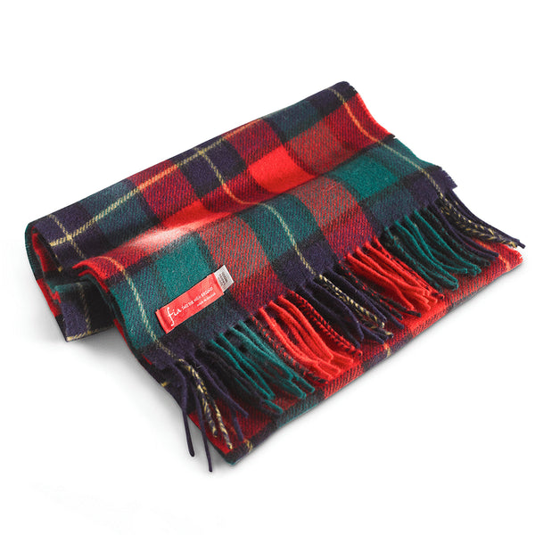 Fía Irish Lambs Wool Scarf - Holly